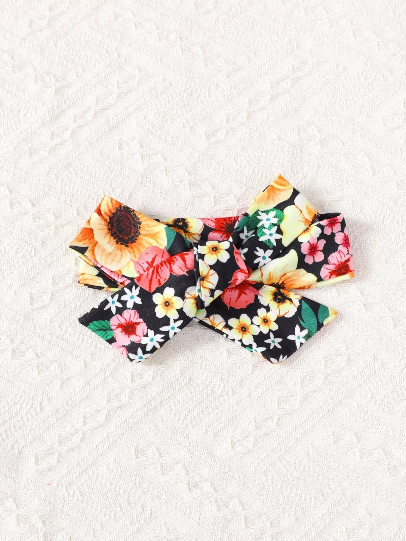 Children's Floral Bell Sleeve Top and Pants Set 
