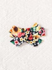 Children's Floral Bell Sleeve Top and Pants Set 