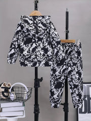 Children's Cool Bear Hoodie and Pants Set 
