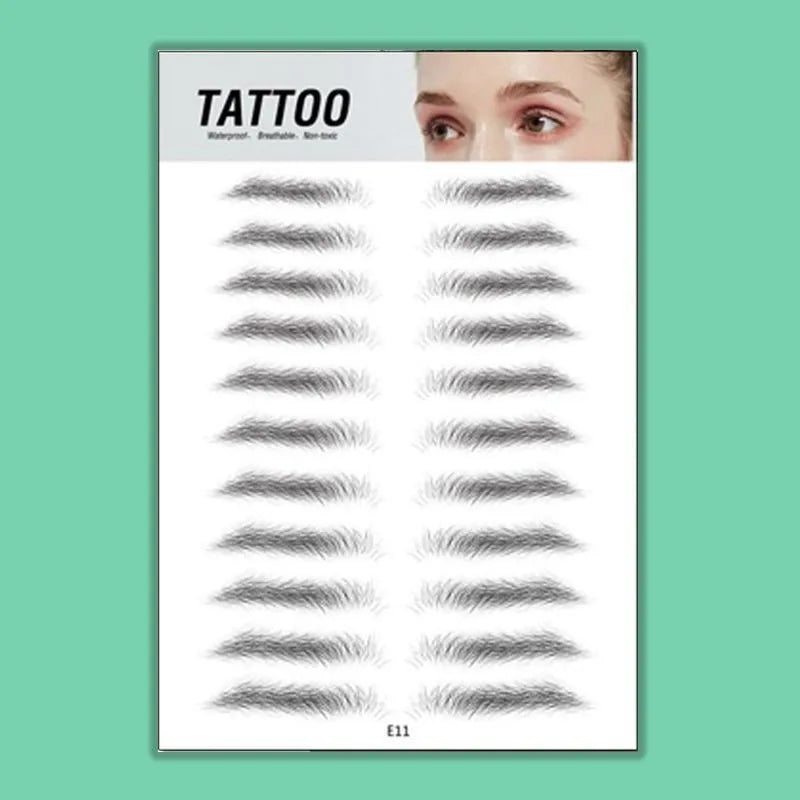 4D BrowLift Tattoo Stickers – Perfect Brows Anytime, Anywhere 
