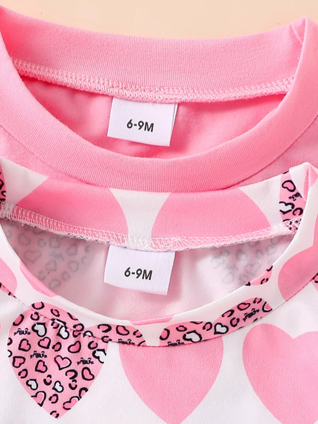 Children's 2 Piece Long Sleeve T-Shirt Set 