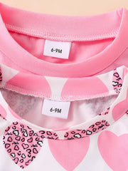 Children's 2 Piece Long Sleeve T-Shirt Set 