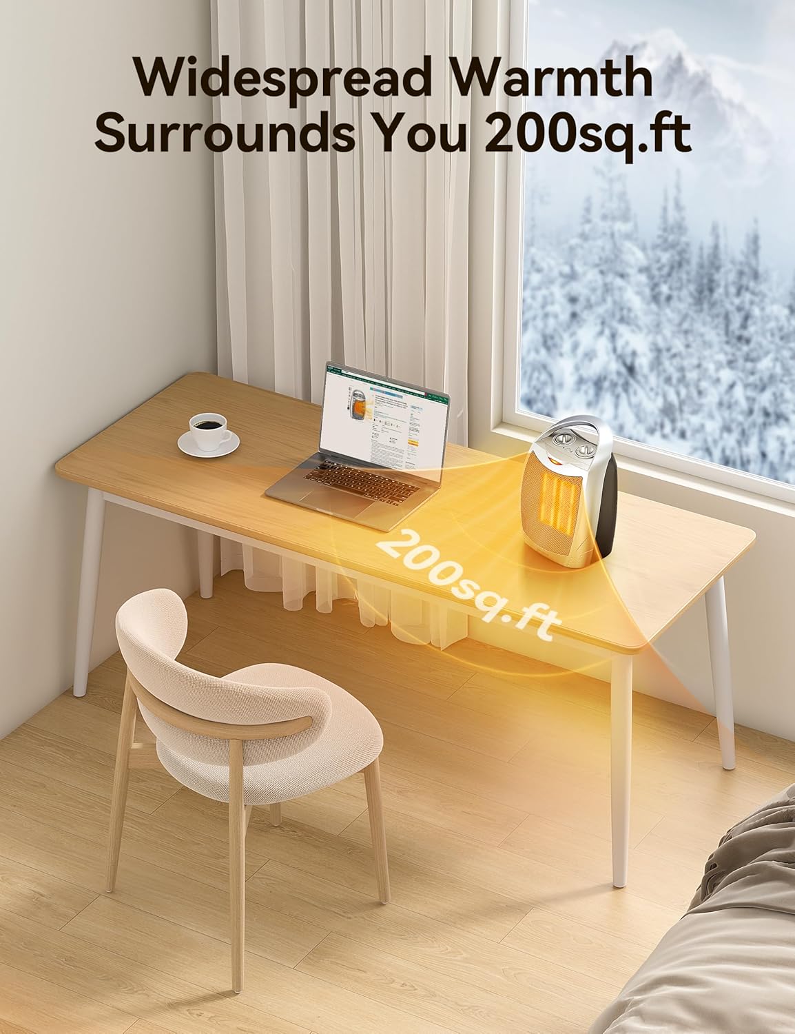 Warmly™  Ceramic Heater 