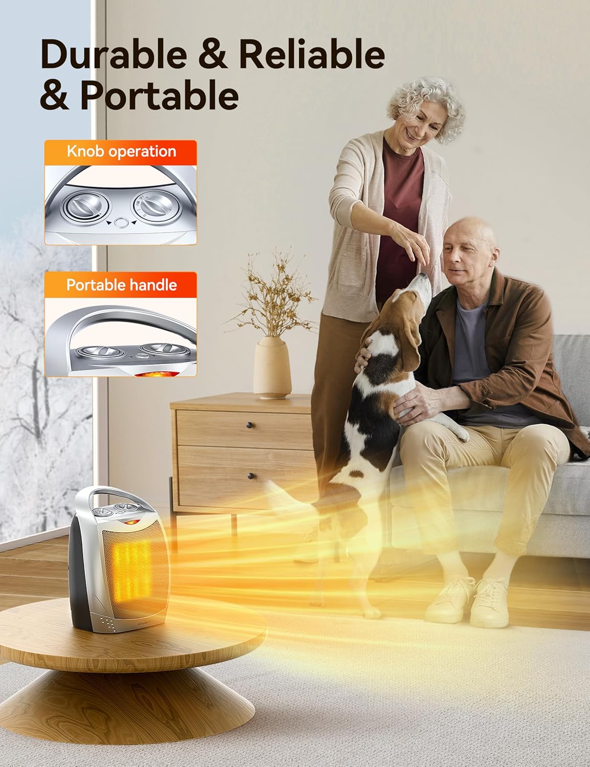 Warmly™  Ceramic Heater 