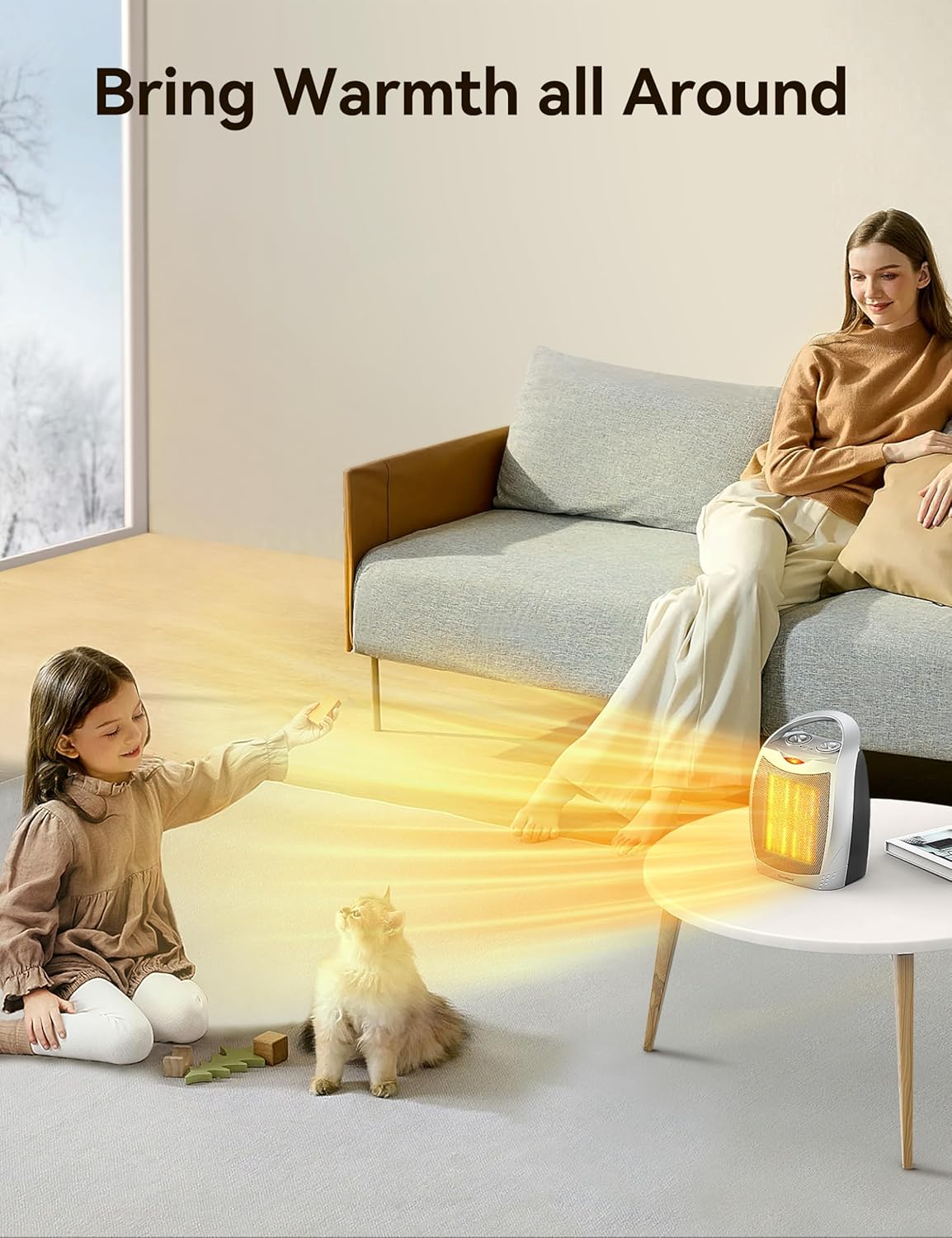 Warmly™  Ceramic Heater 