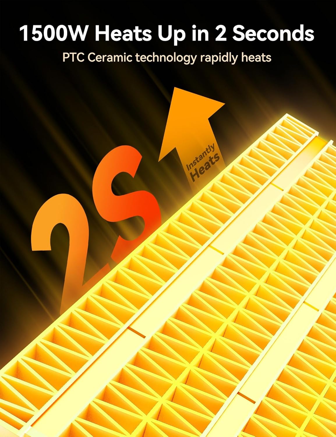 Warmly™  Ceramic Heater 