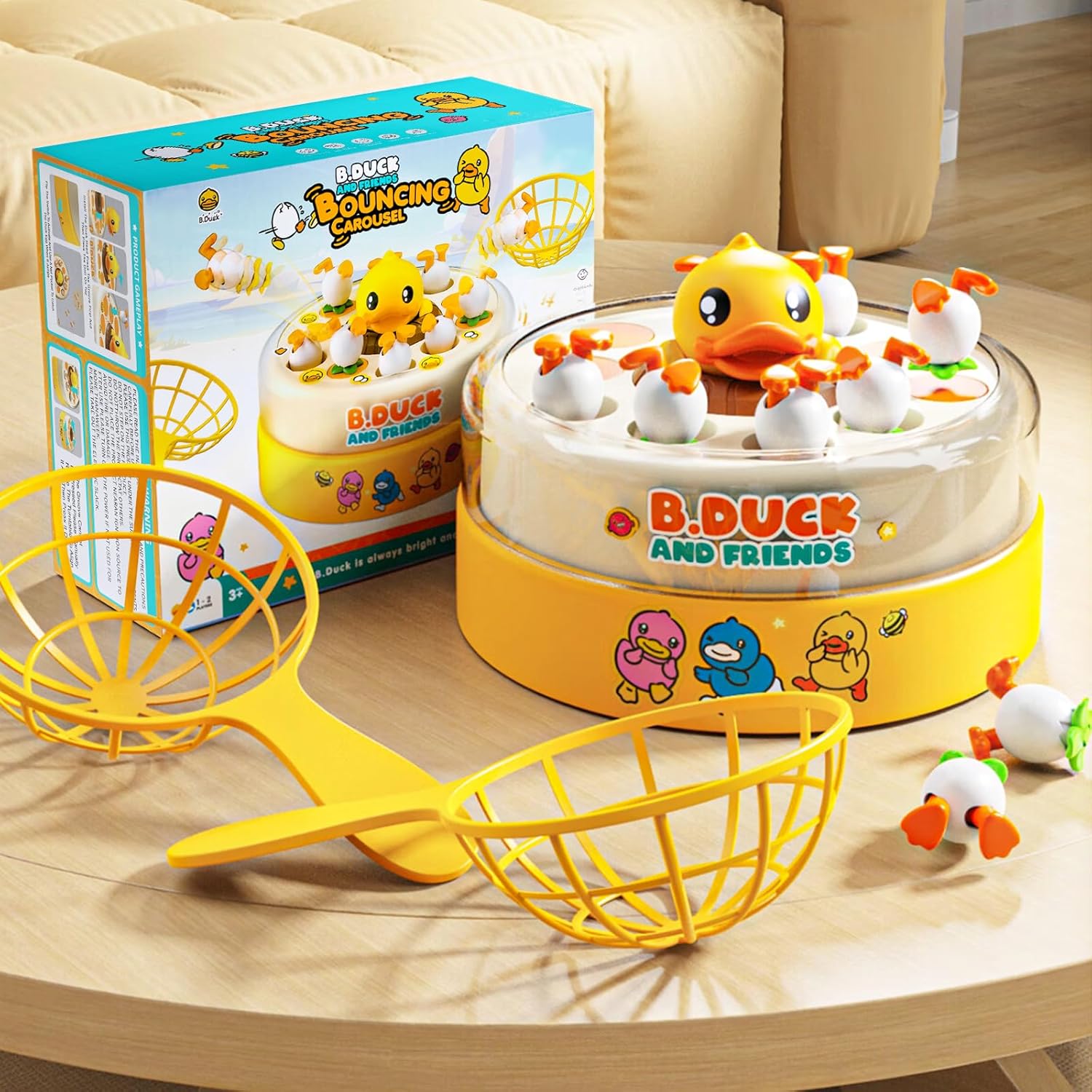 Bounce and Catch Duck Board Game (+Free Gift Included💖) 