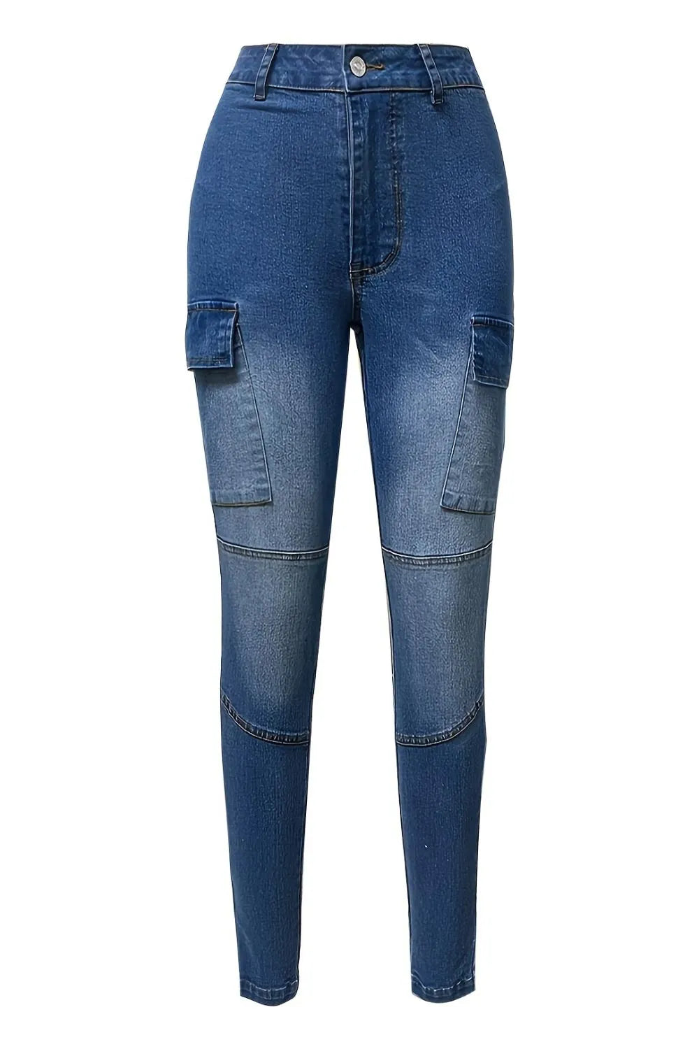 Skinny Jeans with Pockets 