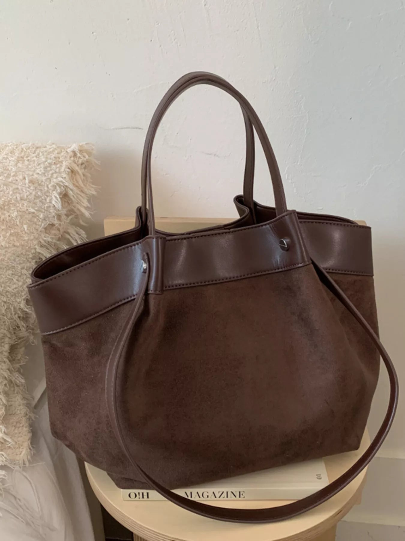 Lightweight Classic Color Tote Bag 