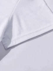 LUCKY Round Neck Short Sleeve T-Shirt 