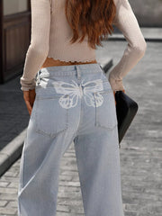 High Waisted Wide Leg Jeans 