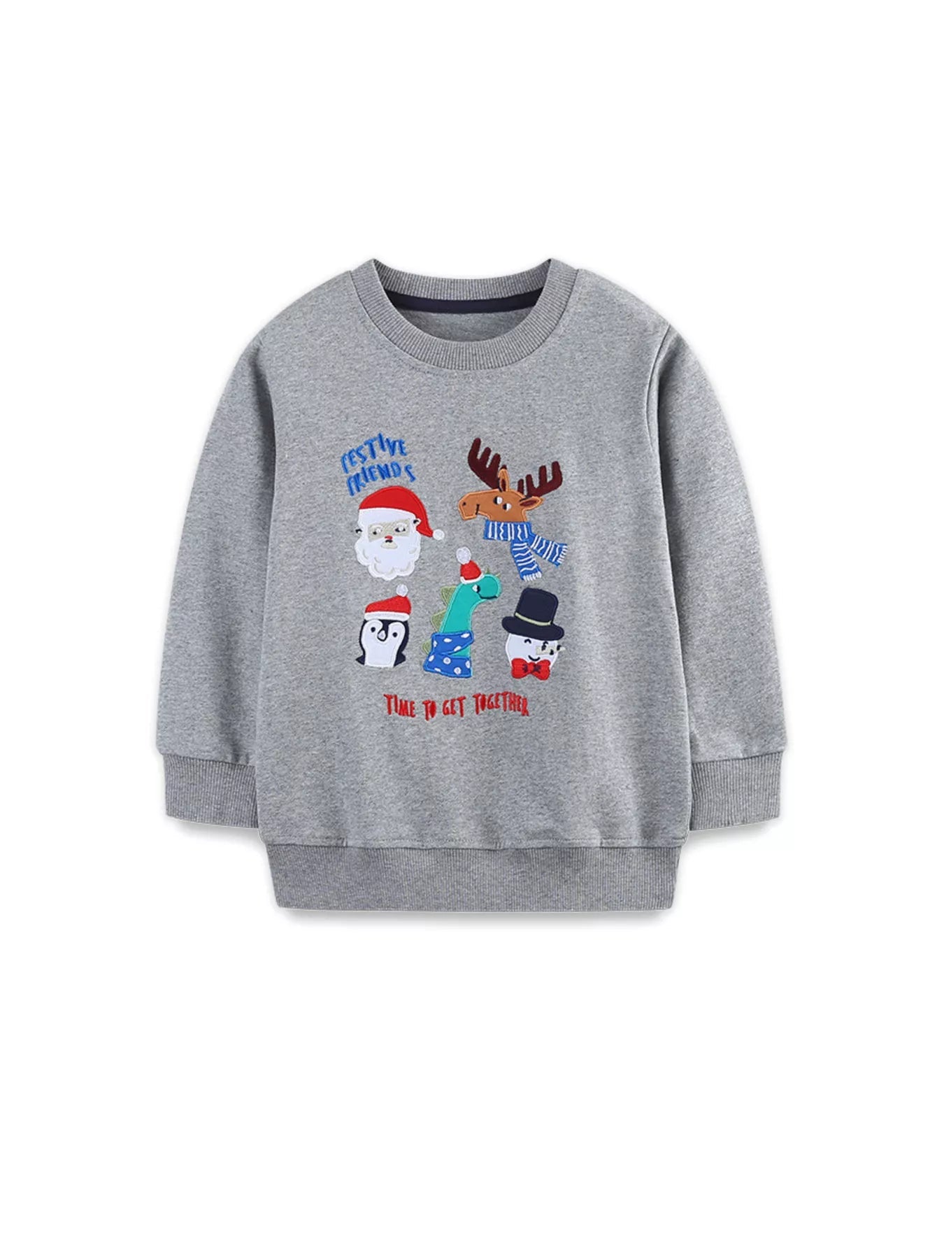Children's Christmas Crew Neck Sweatshirt 