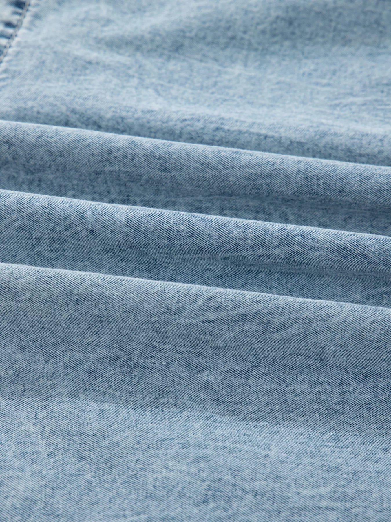 Tiered Flowy Overall Denim Dress 
