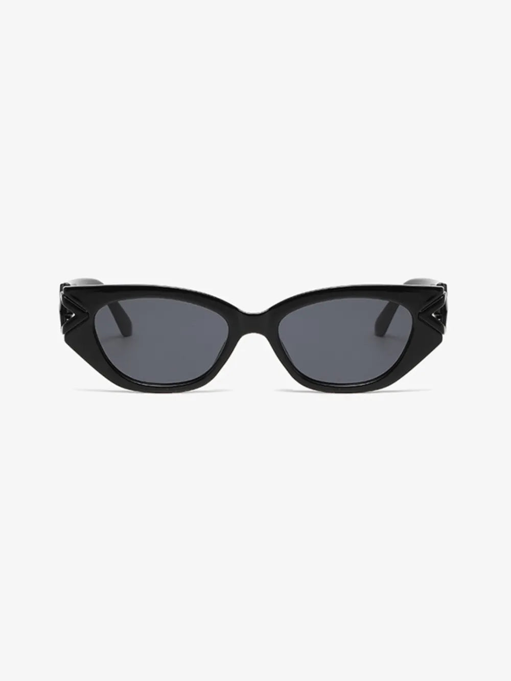 Polycarbonate Frame Cat-Eye Sunglasses 