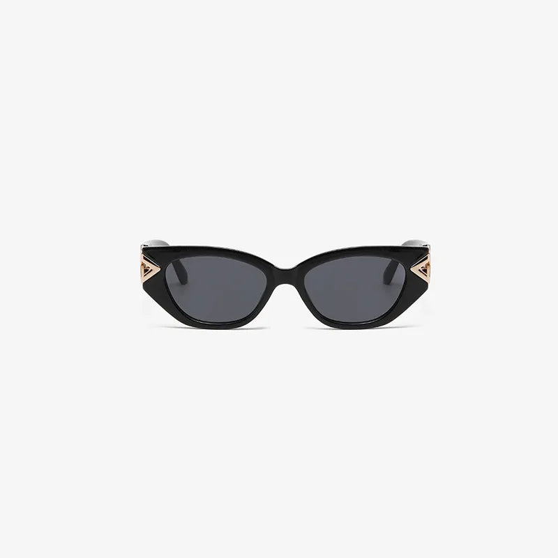 Polycarbonate Frame Cat-Eye Sunglasses 