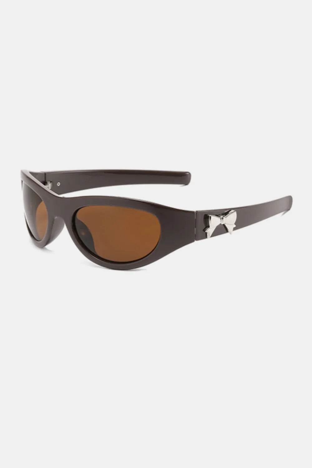 Polycarbonate Frame Cat-Eye Sunglasses 