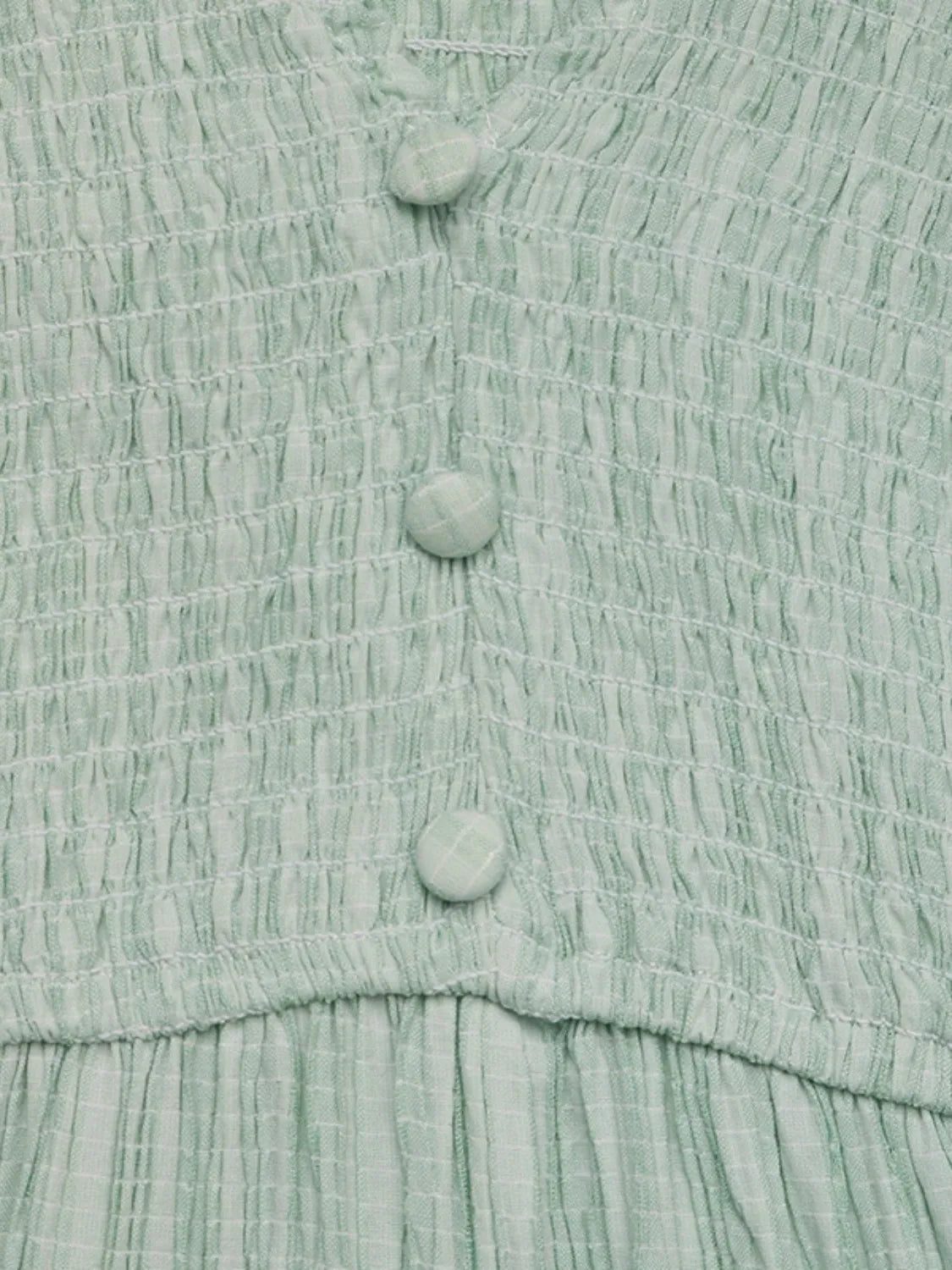 V-Neck Ruffled Cap Sleeve Dress 