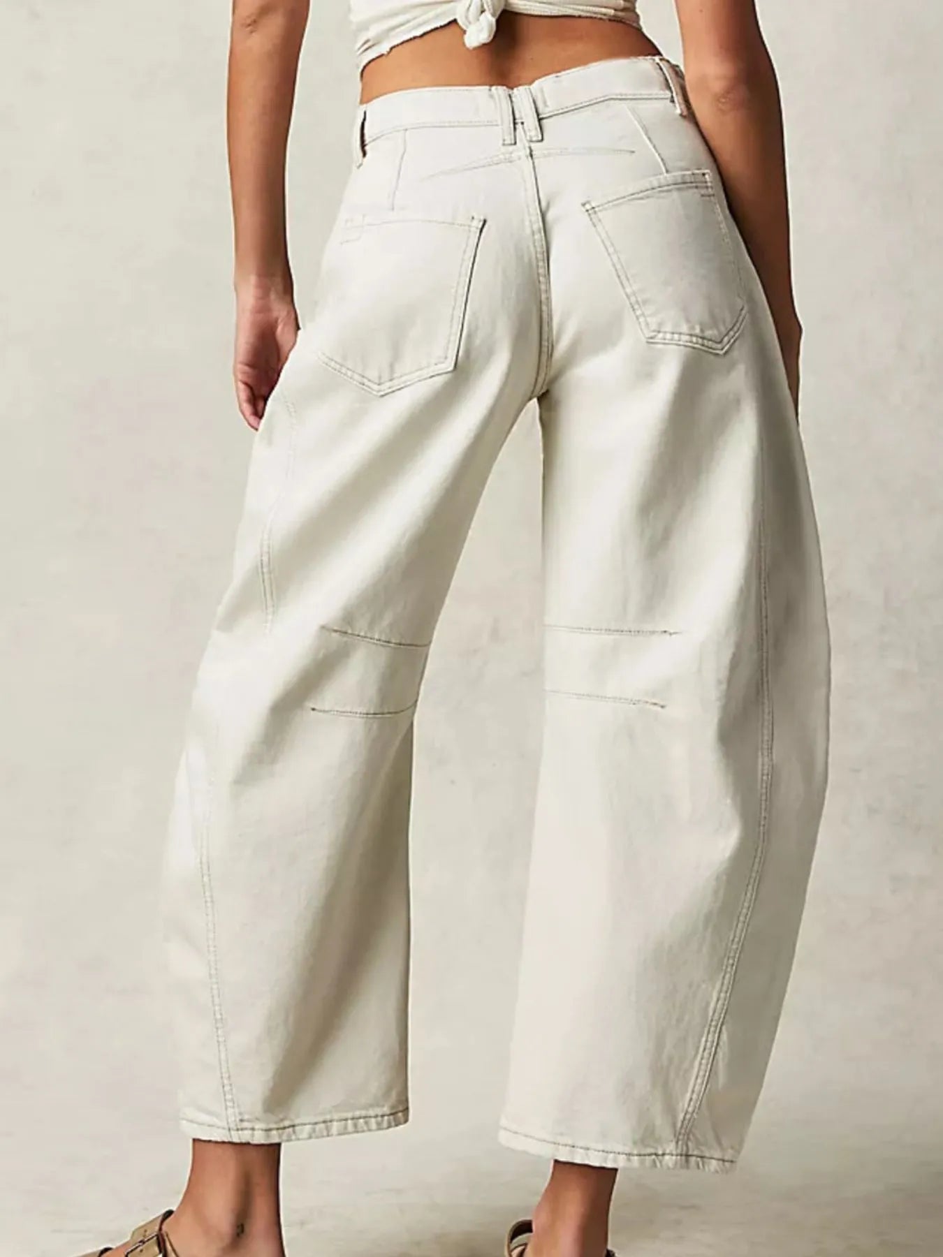 Wide Leg Relaxed Fit Jeans 