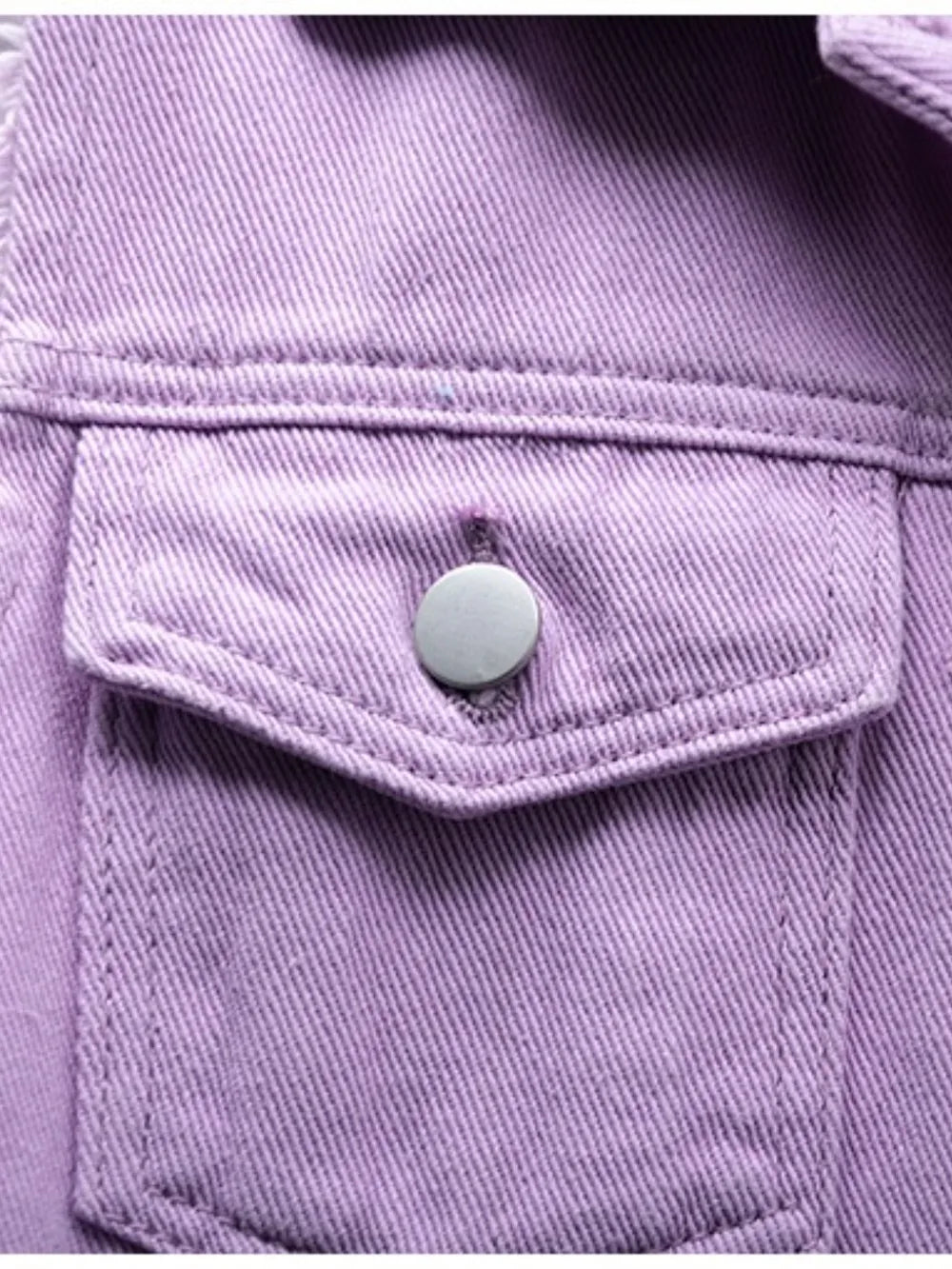 Full Size Button Down Raw Hem Sleeveless Denim Jacket Plus Size 