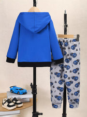 Children's Racing Car Hoodie & Pants Set 
