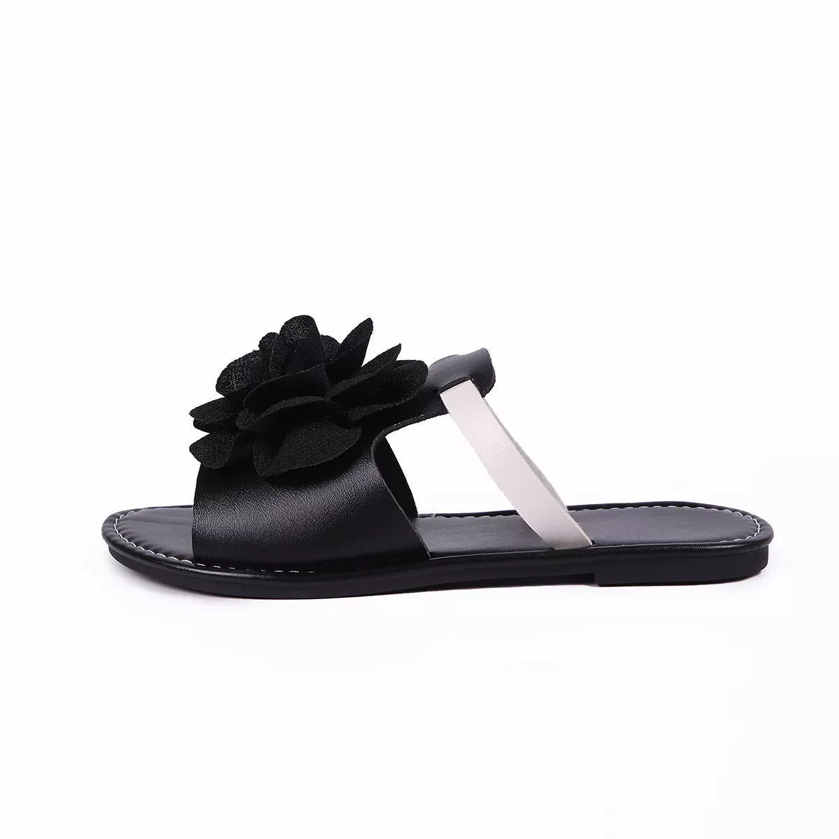 Flower Open Toe Flats Sandals 