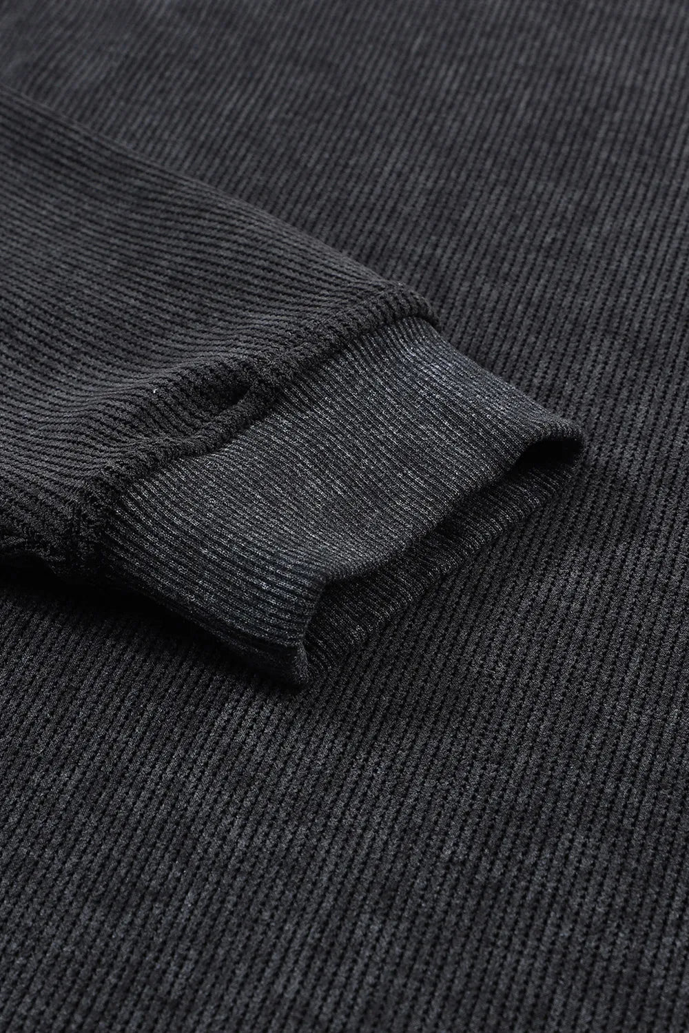 LUCKY Round Neck Dropped Shoulder Sweatshirt 