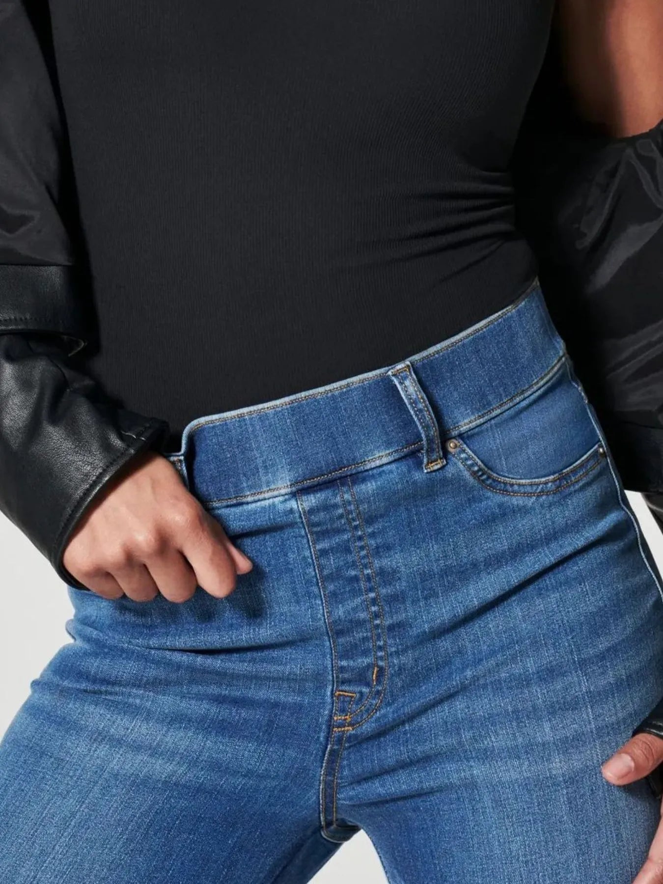 Full Size High-Waisted Flare Jeans Plus Size 