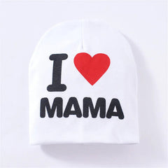 50% Off + Free Shipping Today | SOHOBLOO'S I Luv Mama & Papa Baby Hat 