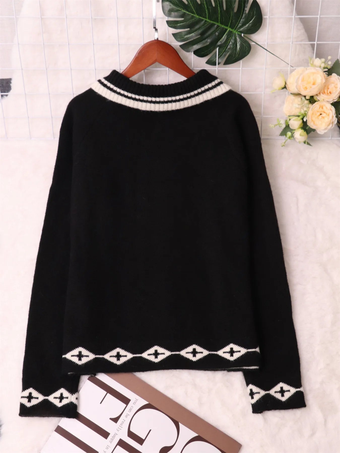 Heart Button Long Sleeve Cardigan 