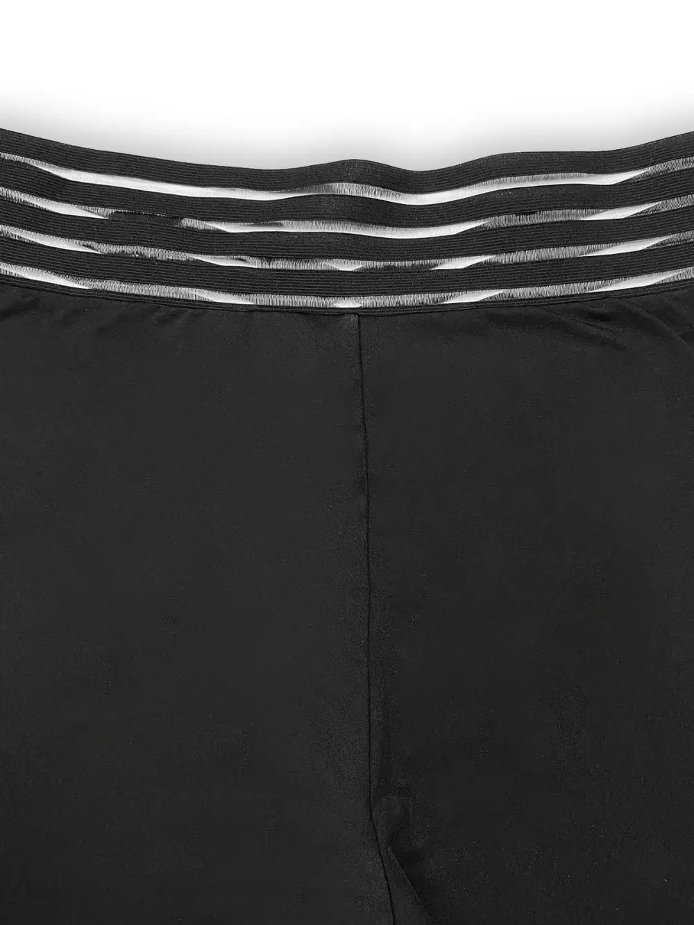 Plus Size V-Waistband Bootcut Pants 