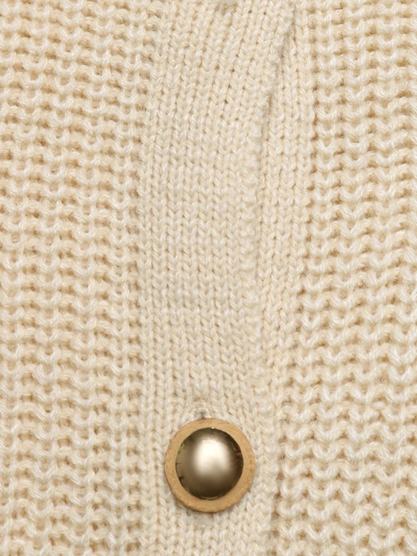 Bow Button Up Long Sleeve Cardigan 