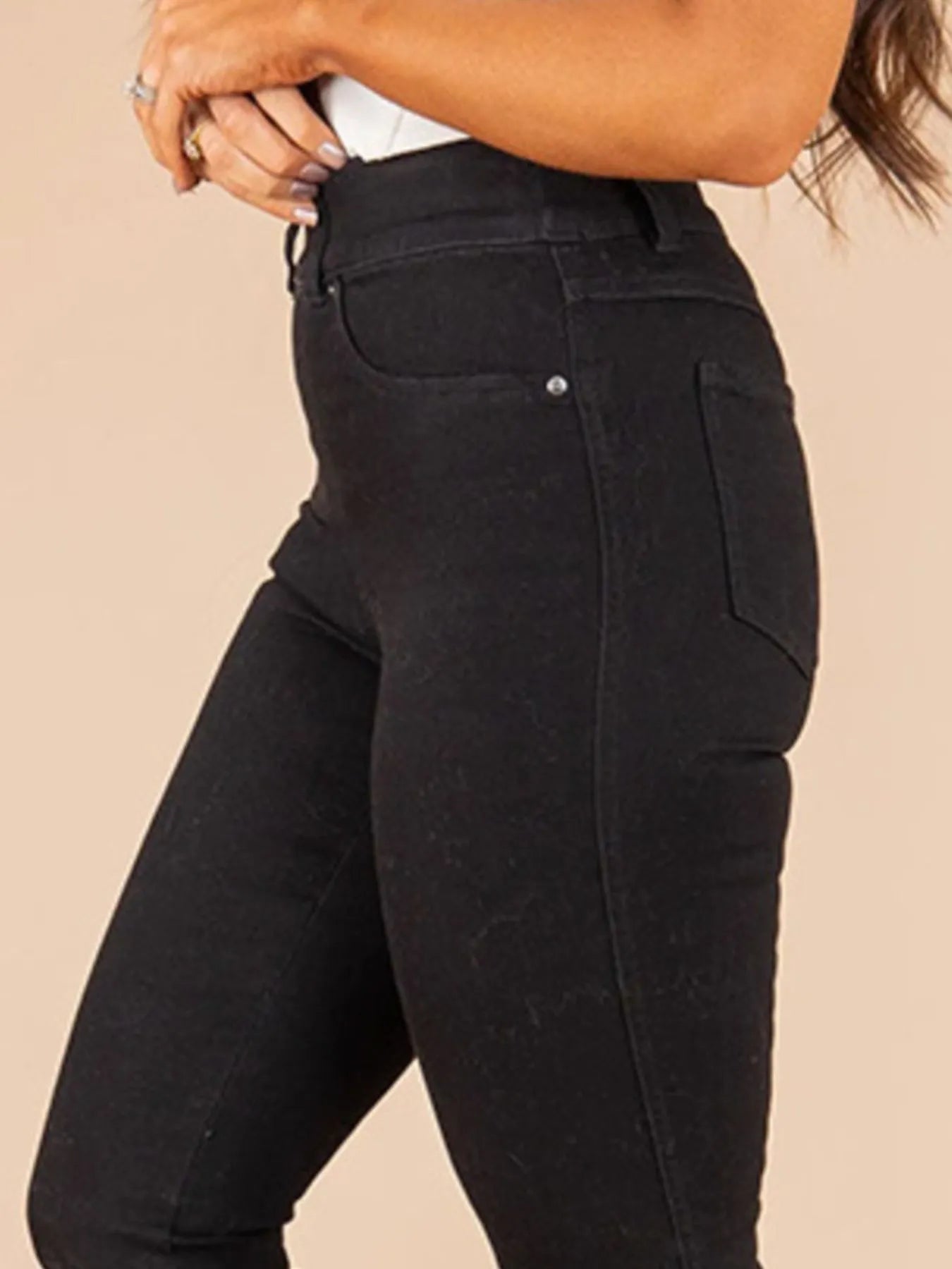 Full Size High-Waisted Flare Jeans Plus Size 