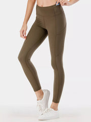 Full Size High-Waisted Active Leggings with Pockets Plus Size 