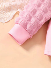 Children's Graphic Long Sleeve Top & Flare Jeans Set 