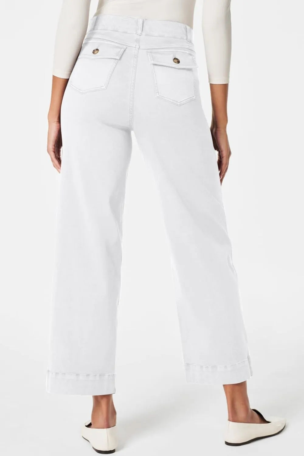 High Waist Jeans with Pockets 