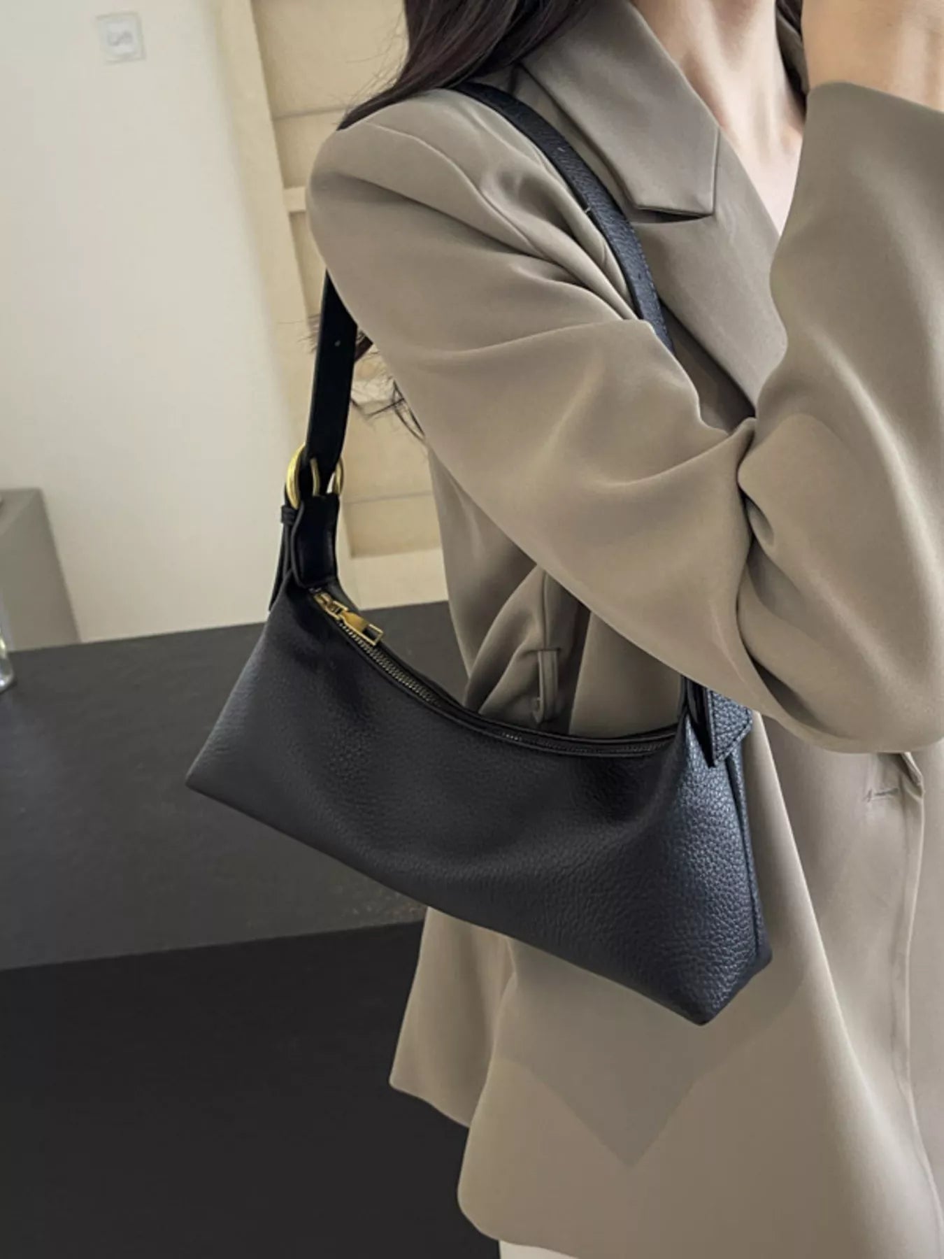 Adjustable Strap Crossbody Bag 