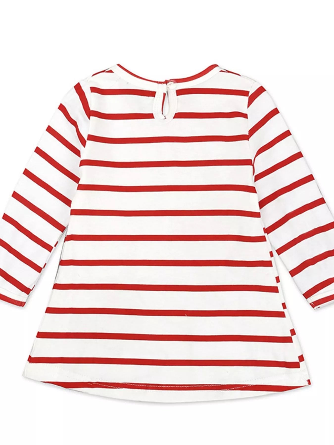 Children's Striped Long Sleeve Dress 