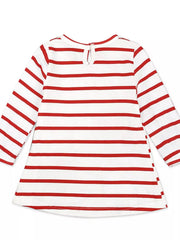 Children's Striped Long Sleeve Dress 