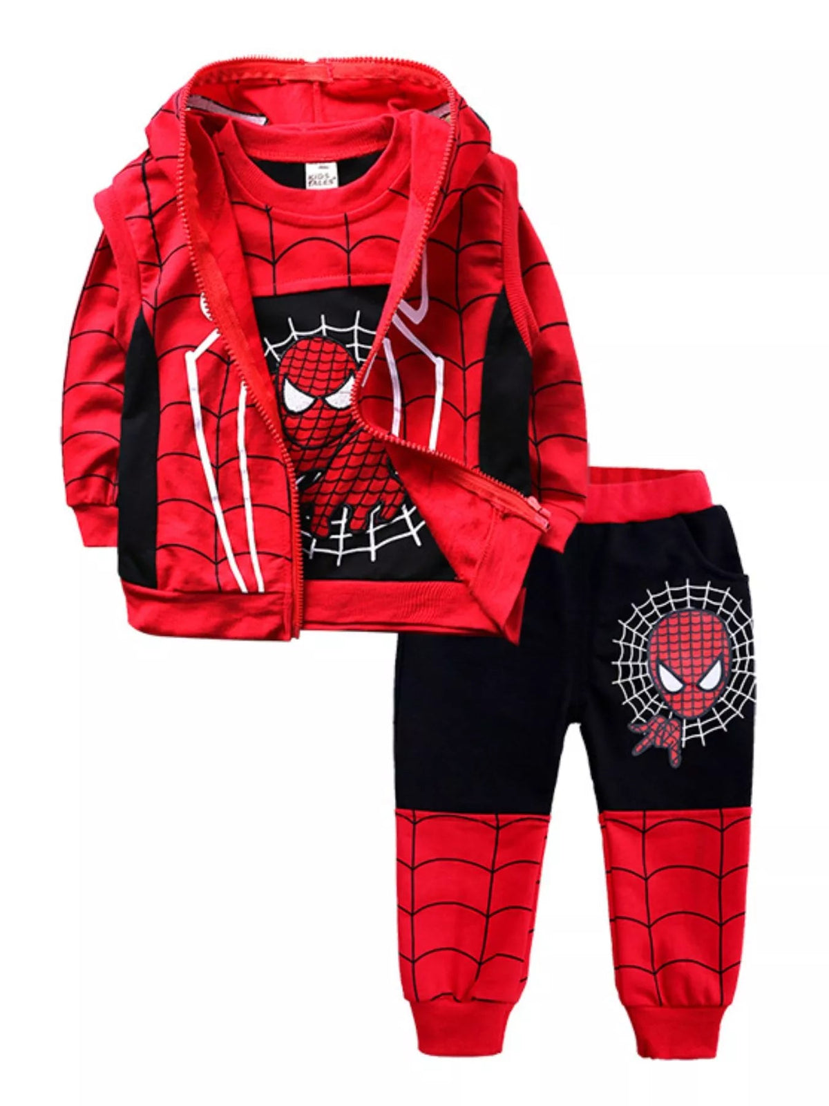 Children's Spiderman 3-Piece Outfit Set 