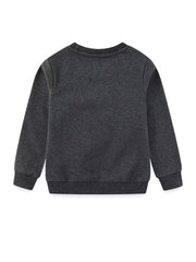 Children's Rocket Applique Crew Neck Sweatshirt 