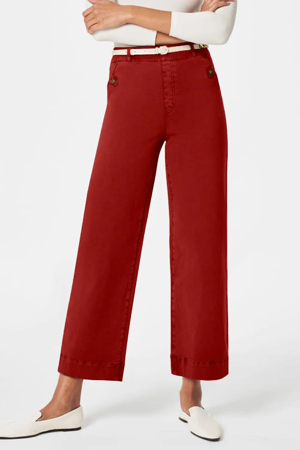 High Waist Jeans with Pockets 