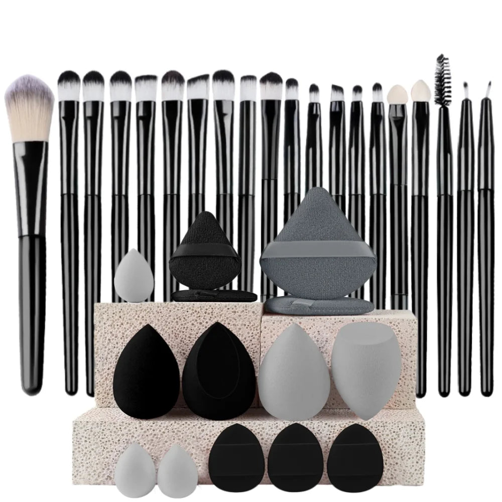 20-Piece Synthetic Makeup Brush Set dylinoshop