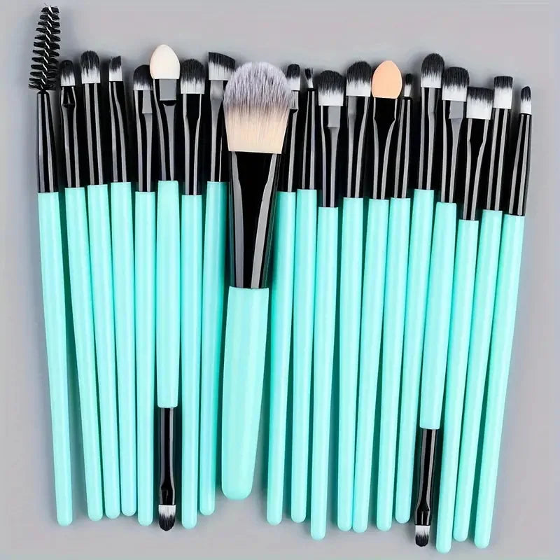 20-Piece Synthetic Makeup Brush Set dylinoshop