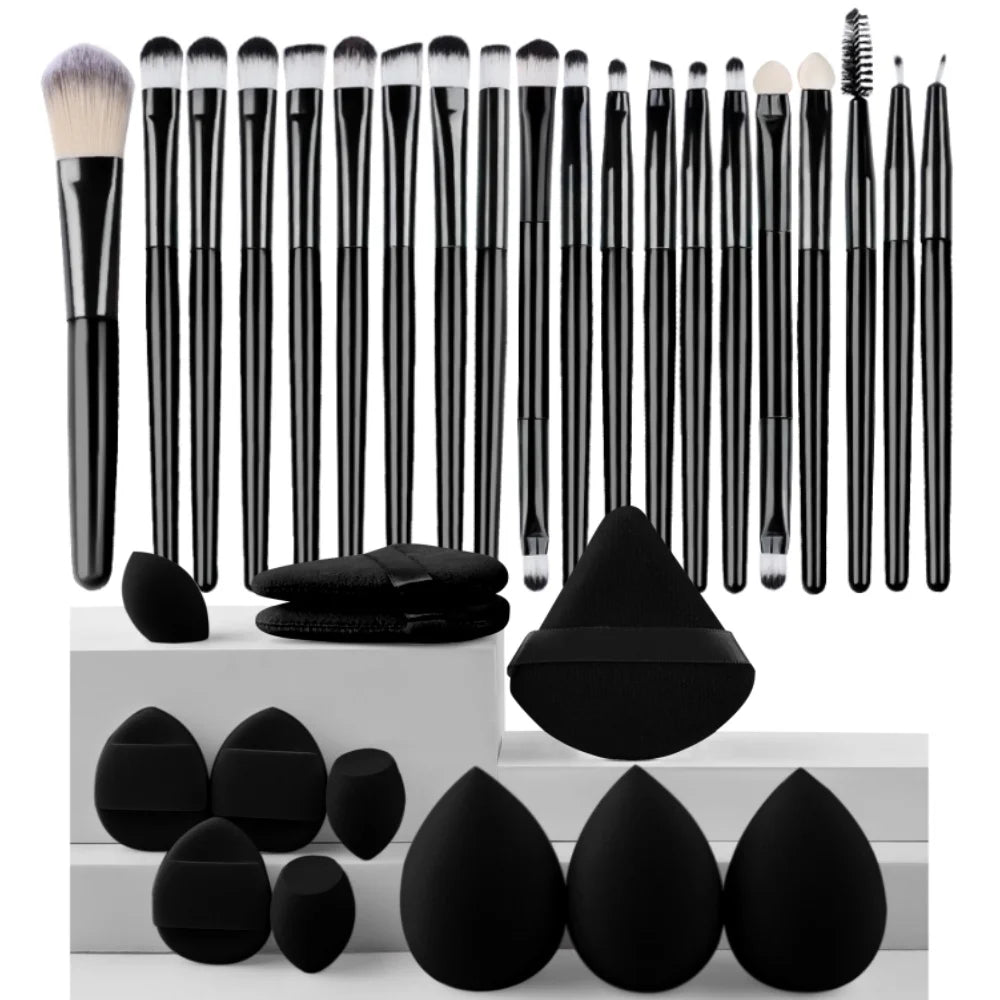 20-Piece Synthetic Makeup Brush Set dylinoshop