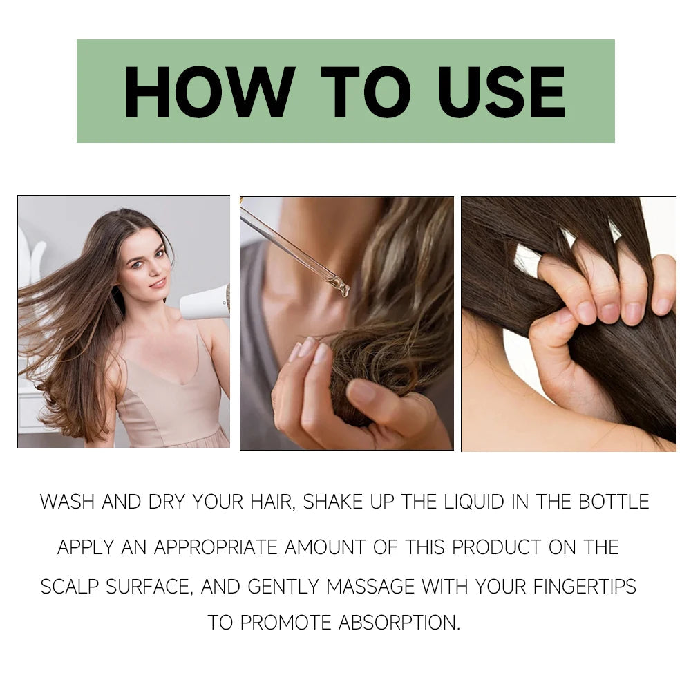 Rosemary Dense Hair Essential Oil Repair Hairs Damage Prevent Hair Loss Promotes Hair Growth Fights Dandruff Dry ScalpAdds Shine dylinoshop