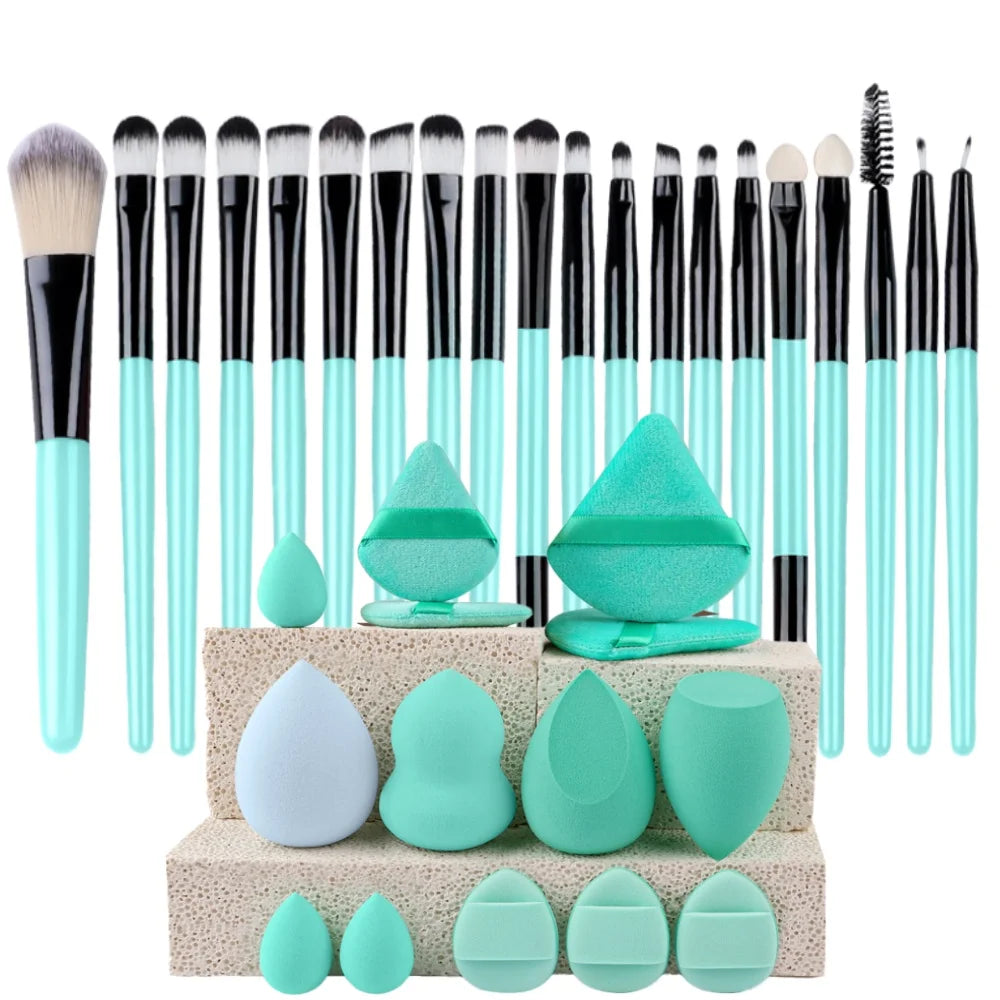 20-Piece Synthetic Makeup Brush Set dylinoshop