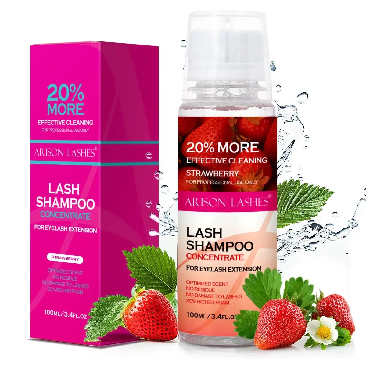 ARISON Lash Shampoo Concentrate, Eyelash Extension Cleanser dylinoshop