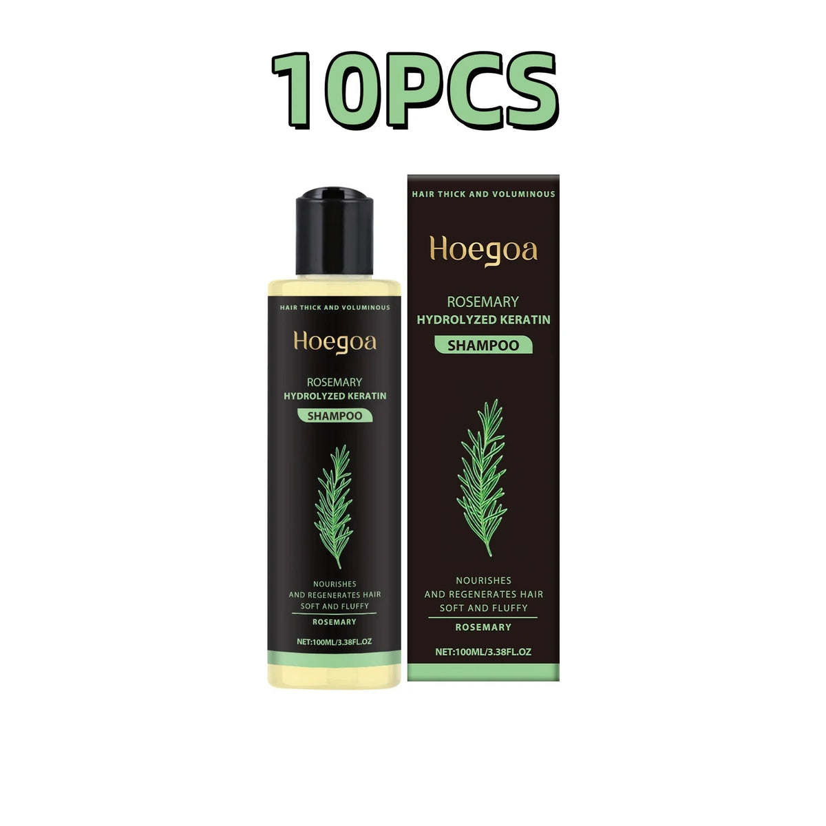 Thickening Shampoo Control Oil Boost Volume Strengthen Strands Reduce Breakage Nourishing Repairing Rosemary Hair Care Shampoo dylinoshop