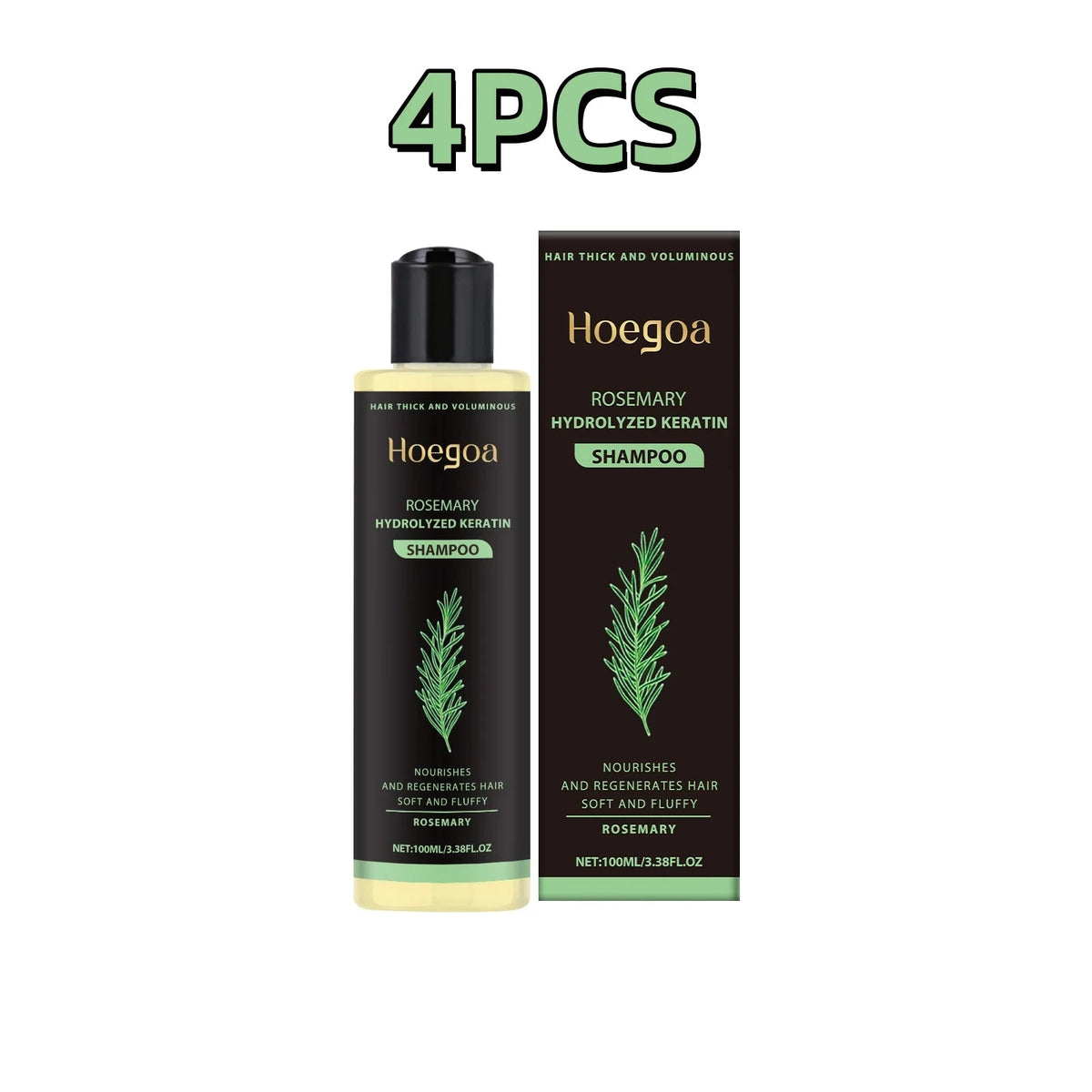 Thickening Shampoo Control Oil Boost Volume Strengthen Strands Reduce Breakage Nourishing Repairing Rosemary Hair Care Shampoo dylinoshop