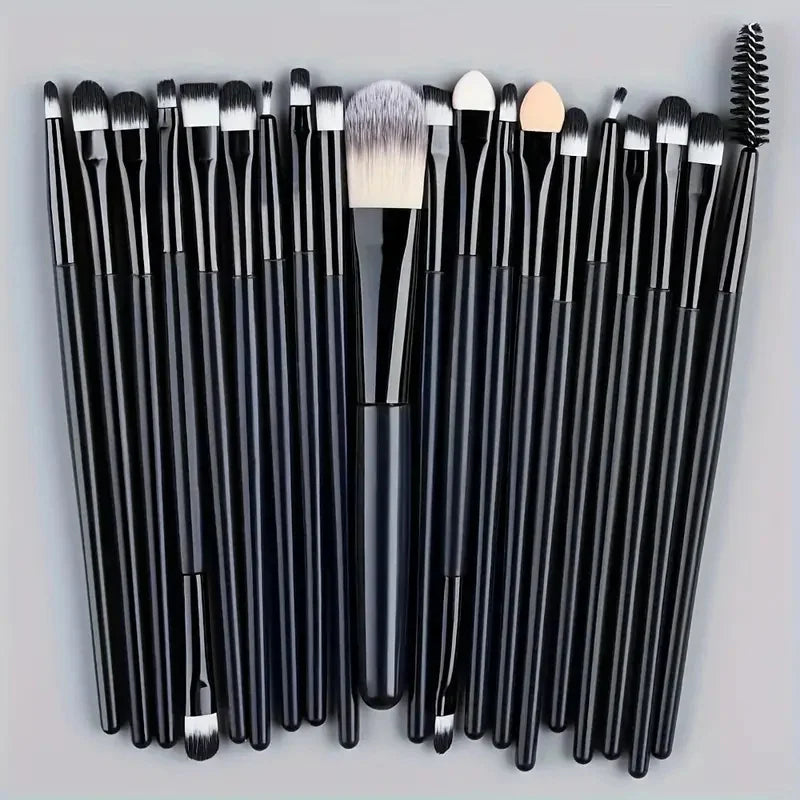 20-Piece Synthetic Makeup Brush Set dylinoshop